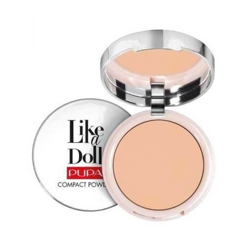Компактная пудра PUPA Like A Doll Compact Powder, тон №004 Warm Beige (50030004)