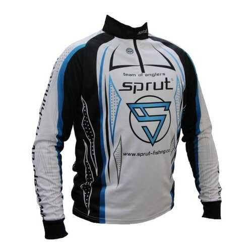 Лонгслив Sprut Team of Anglers, white/black/blue, M INT