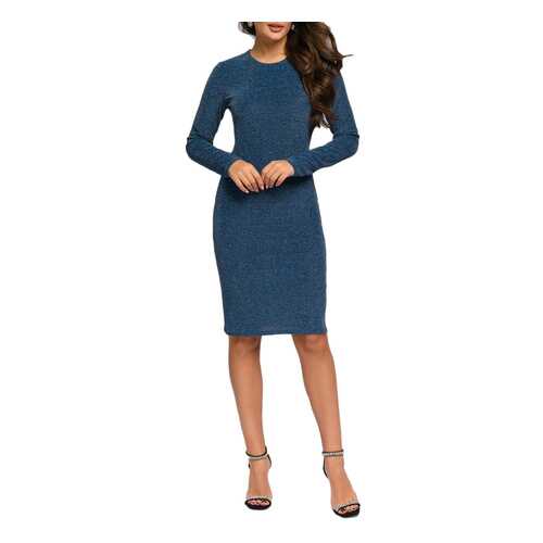 Платье женское D&M by 1001DRESS DM00837TR синее S