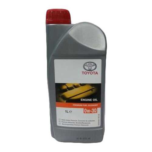 Моторное масло Toyota Engine Oil Premium Fuel Economy SL A5/B5/C2 0W-30 1л