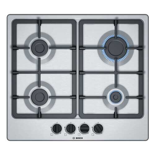 Встраиваемая варочная панель газовая Bosch PGP6B5B90R Silver