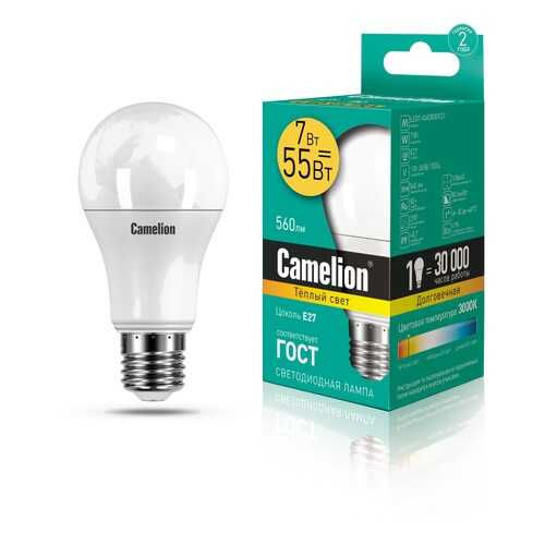 Camelion LED 7-A60/830/E27