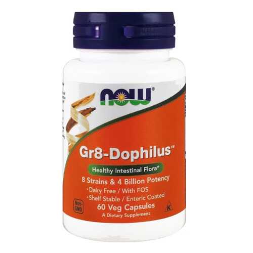 Комплекс пребиотиков NOW Gr8-Dophilus капсулы 60 шт.