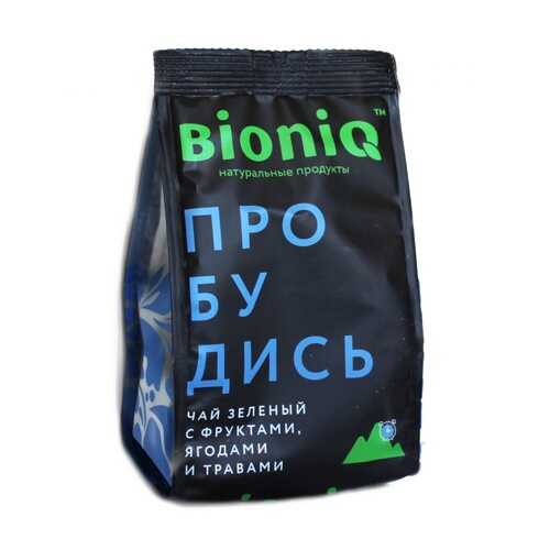 Чай BioniQ Пробудись зеленый с добавками, 50 гр
