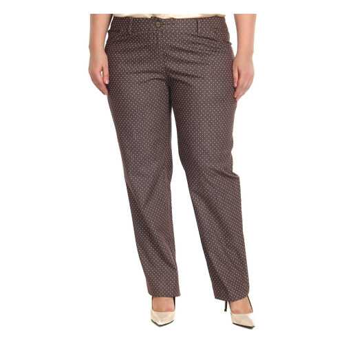 Брюки женские ROSANNA PELLEGRINI 4002QUI-1 коричневые 40 IT