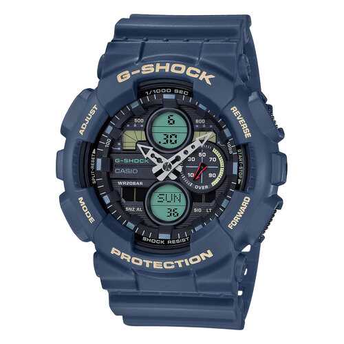 Японские наручные часы Casio G-SHOCK GA-140-2AER с хронографом