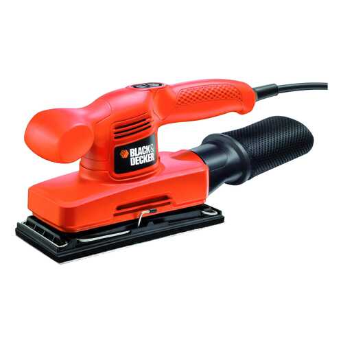 Сетевая вибрационная шлифовальная машина Black & Decker KA310