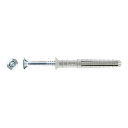 Дюбель-гвоздь TECFI 5x50 (15 шт) (147500) пакет, YZ потайн. манжета нейлон