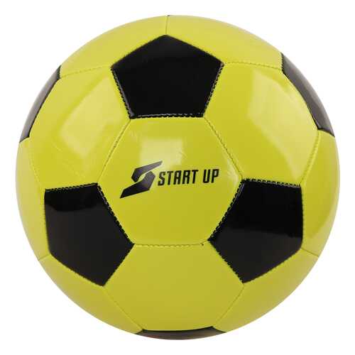 Футбольный мяч Start Up E5122 №5 lime/black