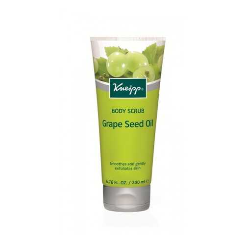 Гель для душа Kneipp с отшелушивающим скрабом для тела из виноградных косточек