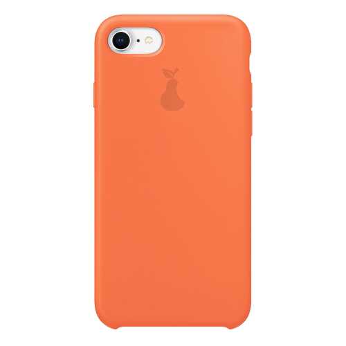 Чехол Silicone Case для iPhone 7/8, оранжевый, SCIP78-02-CLEM