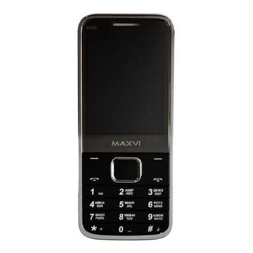 Мобильный телефон Maxvi X850 Black