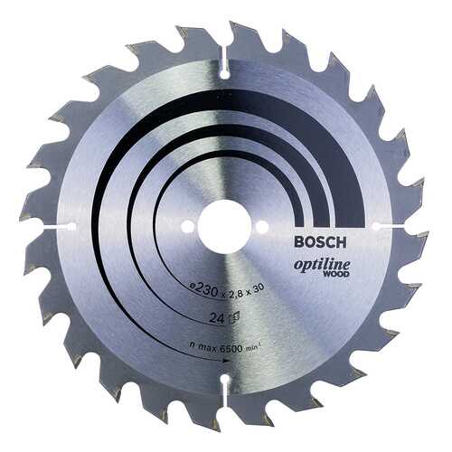 Диск по дереву Bosch STD WO 230x30-24T 2608640627