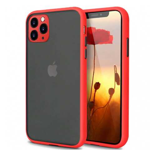 Чехол Epik для iPhone 11 Pro с защитой камеры Red