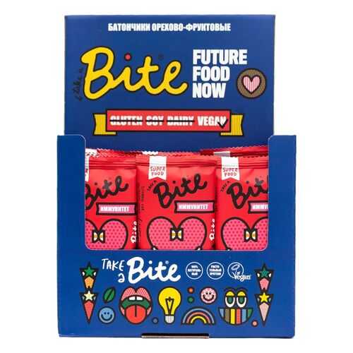 Батончик орехово-фруктовый Take a Bite клюква-тыквенные семечки 45 г