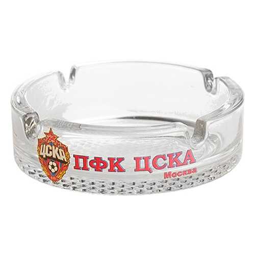 Пепельница ПФК ЦСКА №1 Эмблема прозрачная