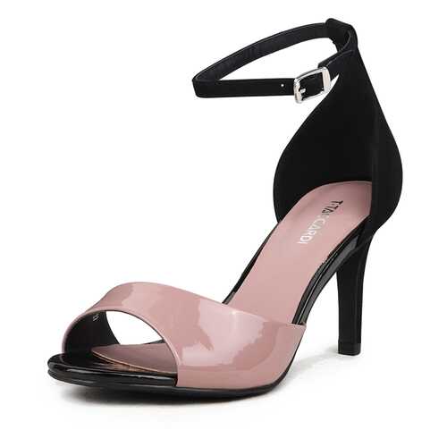 Босоножки женские T.Taccardi JX20S-244A черные/розовые 40 RU