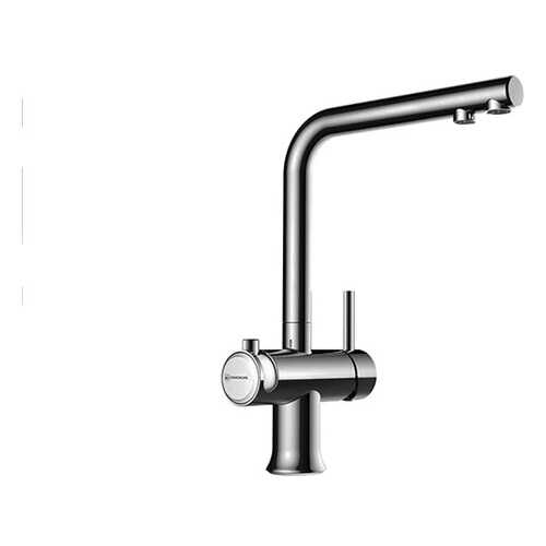 Смеситель для кухонной мойки OMOIKIRI Pure life Hotaru CH-WH 4994051 хром; белый