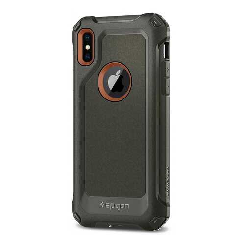 Чехол Spigen Pro Guard (057CS22651) для Apple iPhone X (Army Green)