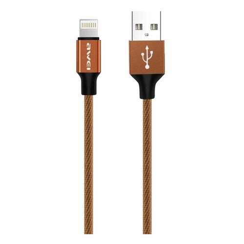Кабель Awei CL-60 lightning 1м Brown