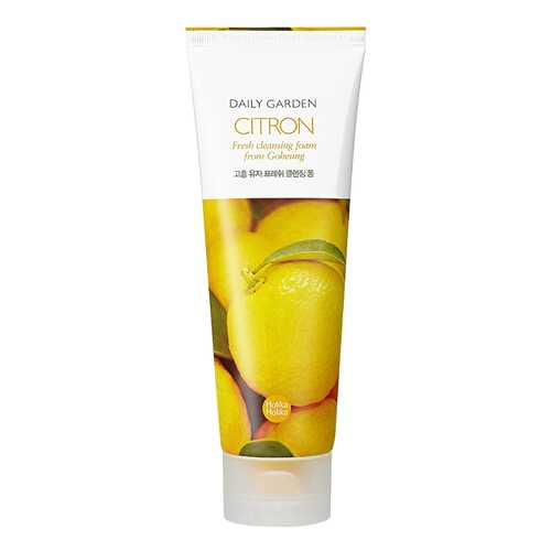 Средство для умывания Holika Holika Daily Garden Goheung Citron Fresh Cleansing Foam