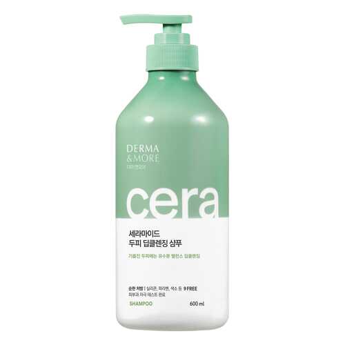 Шампунь Derma & More Cera глубокое очищение 600мл