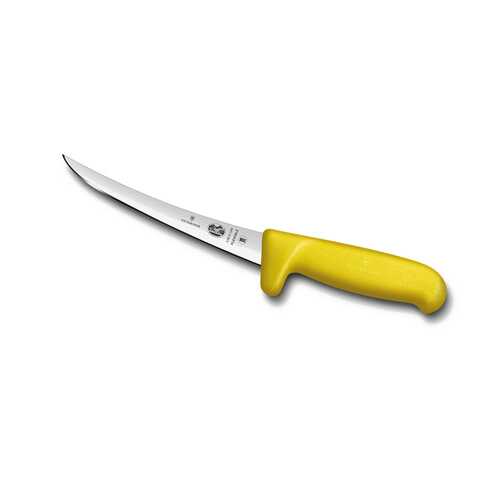 Нож обвалочный VICTORINOX Fibrox 5.6618.15M жёлтый 15 см