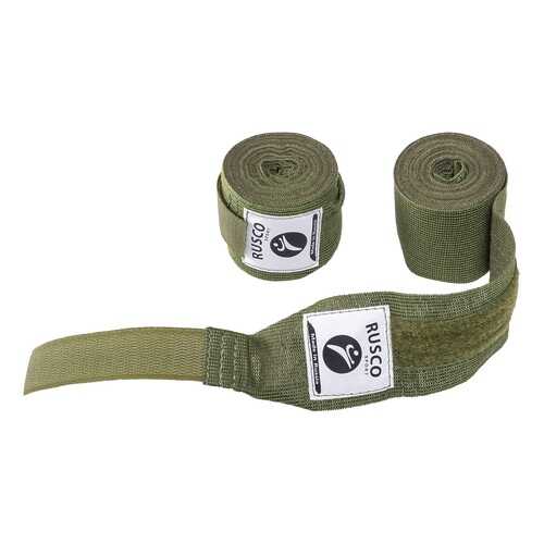 Бинт боксерский Rusco Sport, 2,5 м, хлопок, хаки