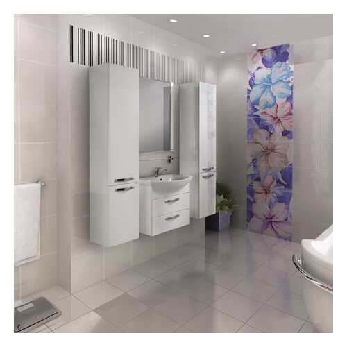 Тумба AQUATON Ария 65 М (Лагуна/Балт/Смайл) белый (1A123301AA010) без раковины