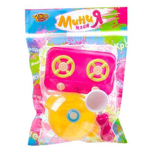 Игрушечная посуда Yako Toys 5 Предметов Серия Минимания Арт.M7632. Д93783-GW