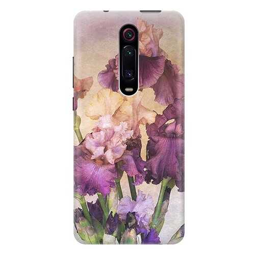 Чехол RE:PA для Xiaomi Mi 9T / Mi 9T Pro / K20 / K20 Pro с принтом Фиолетовые цветы