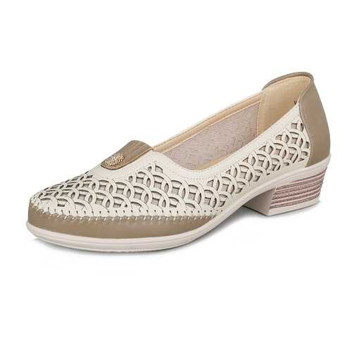 Туфли женские T.Taccardi HTY20SS-20 бежевые 38 RU