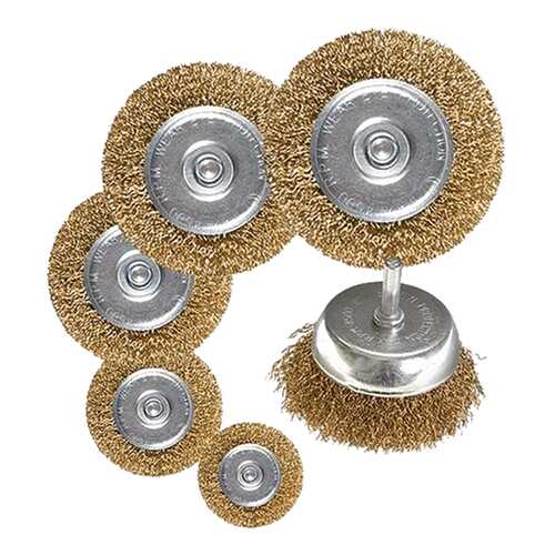 Кордщетка для дрелей, шуруповертов MATRIX 40-50-65-75-100 мм