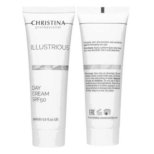 Дневной крем для лица Christina Illustrious Day Cream SPF50 50 мл