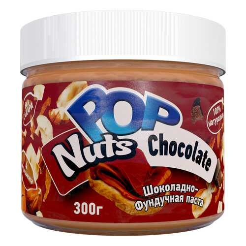 Шоколадно-Фундучная паста POP Nuts Chocolate, 300 г