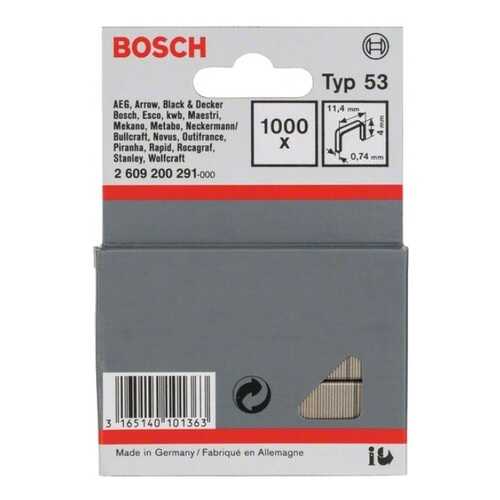 Скобы Bosch 2.609.200.291