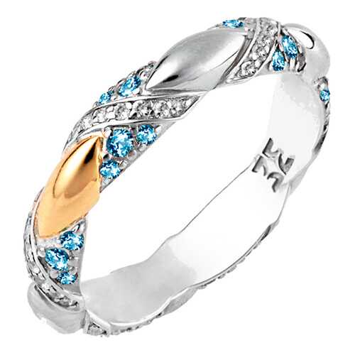 Кольцо женское Эстет 01К358237А р.16