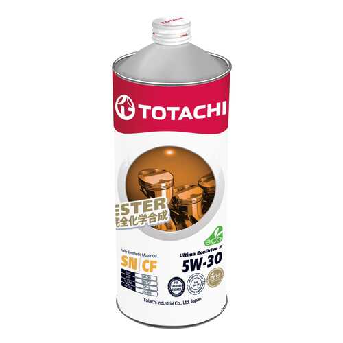 Моторное масло Totachi Ultima EcoDrive F Fully Synthetic SN/CF 5W-30 1л