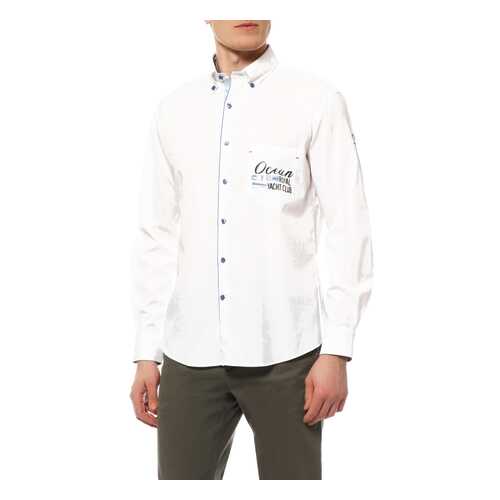 Сорочка мужская Paul & Shark P14P1569SF/010 белая 40 DE