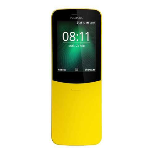 Мобильный телефон Nokia 8110 (TA-1048) Yellow