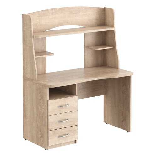 Компьютерный стол SKYLAND CD 1215 7018327 120x60x152,5, дуб сонома светлый