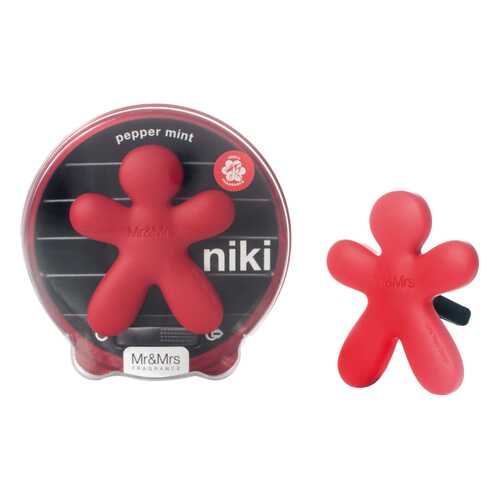 Ароматизатор для автомобиля/NIKI/красный/PEPPER MINT