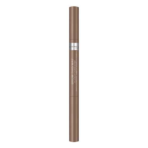 Карандаш для бровей Rimmel Brow This Way Fill and Sculpt Eyebrow Definer 001 Blonde 4 г