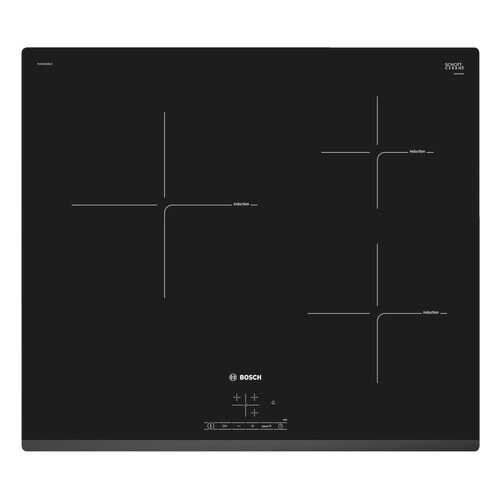 Встраиваемая варочная панель индукционная Bosch PUC631BB1E Black