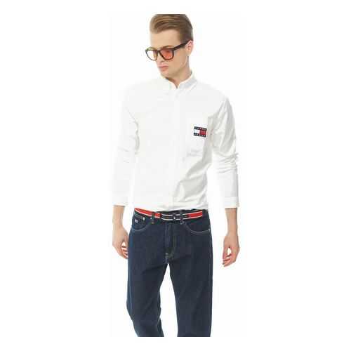 Рубашка мужская Tommy Jeans DM0DM07895 белая XL