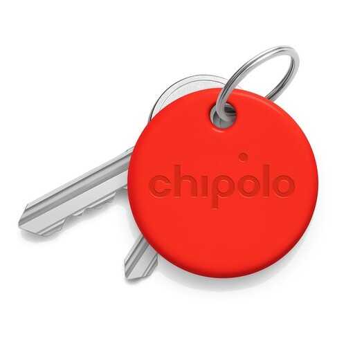 Умный брелок Chipolo ONE со сменной батарейкой красный
