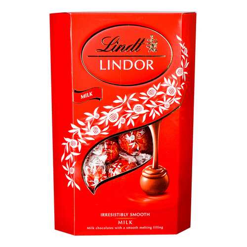Набор шоколадных конфет Lindt линдор молочный 337 г