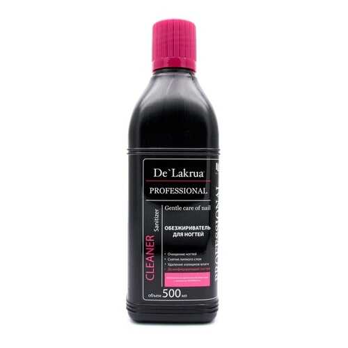 De Lakrua Professional Обезжириватель для ногтей Cleaner 05 л