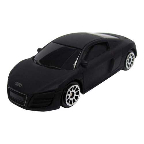 Машина металлическая Uni-Fortune 1:64 Audi R8 V10 без механизмов черный матовый