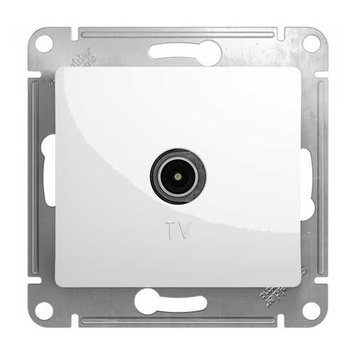 SE Glossa Белая Розетка TV, механизм